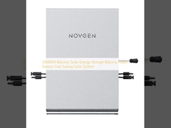 2400WH ব্যালকনি সৌর শক্তি সঞ্চয় ব্যালকনি পাওয়ার স্টেশন খরচ সাশ্রয়ী সৌর সিস্টেম