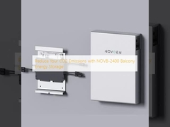 NOVB-2400 ব্যালকনি এনার্জি স্টোরেজ দিয়ে আপনার CO2 নির্গমন হ্রাস করুন