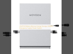 LiFePO4 ব্যাটারি ব্যালকনি শক্তি সঞ্চয় 2400Wh জরুরী সরবরাহ পাওয়ার স্টেশন